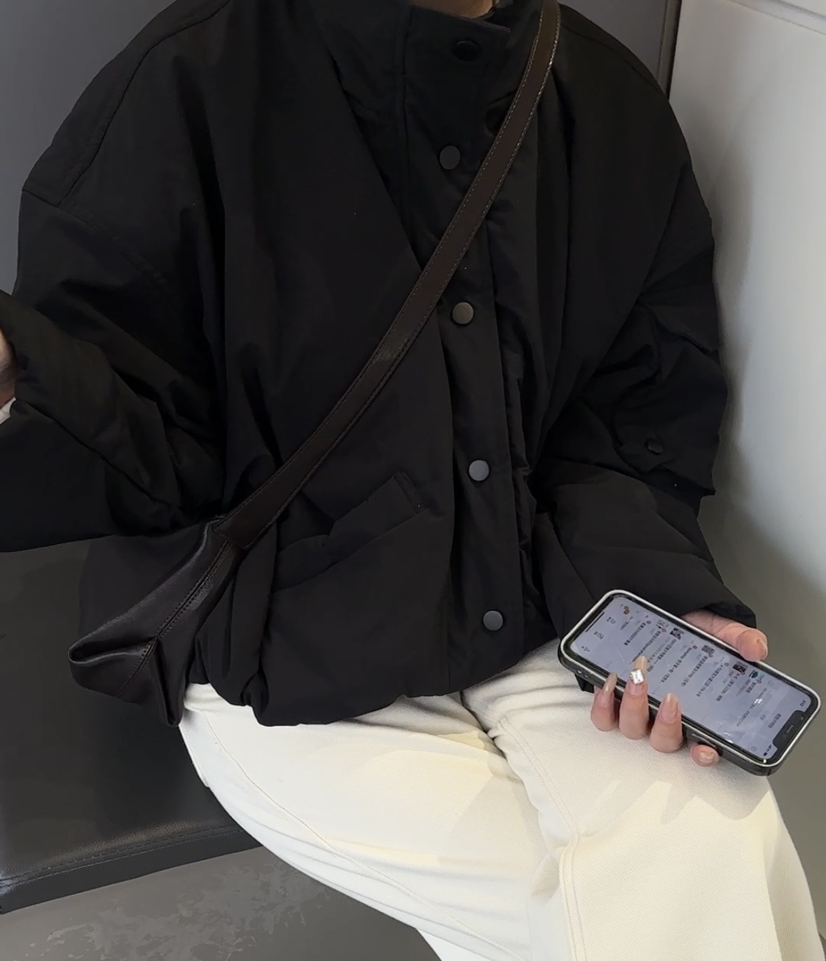 椿屿凡丨“杨咩咩冲锋衣”秋冬韩系工装立领保暖抗风冲锋衣短外套