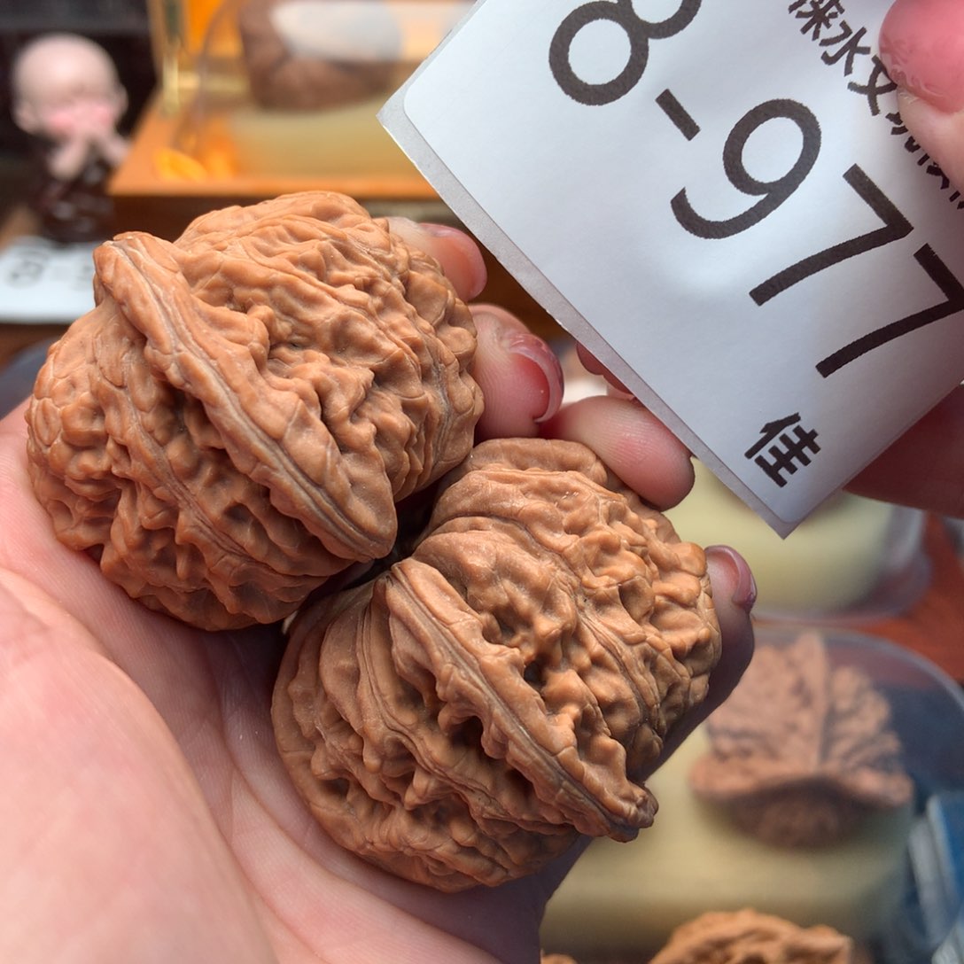 文玩核桃把件46四座楼