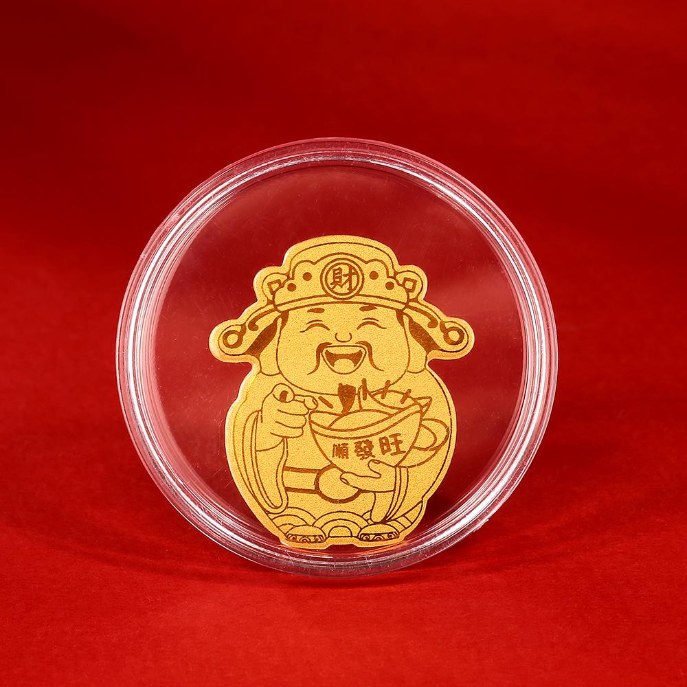 【微奢金】财神驾到手机贴.999