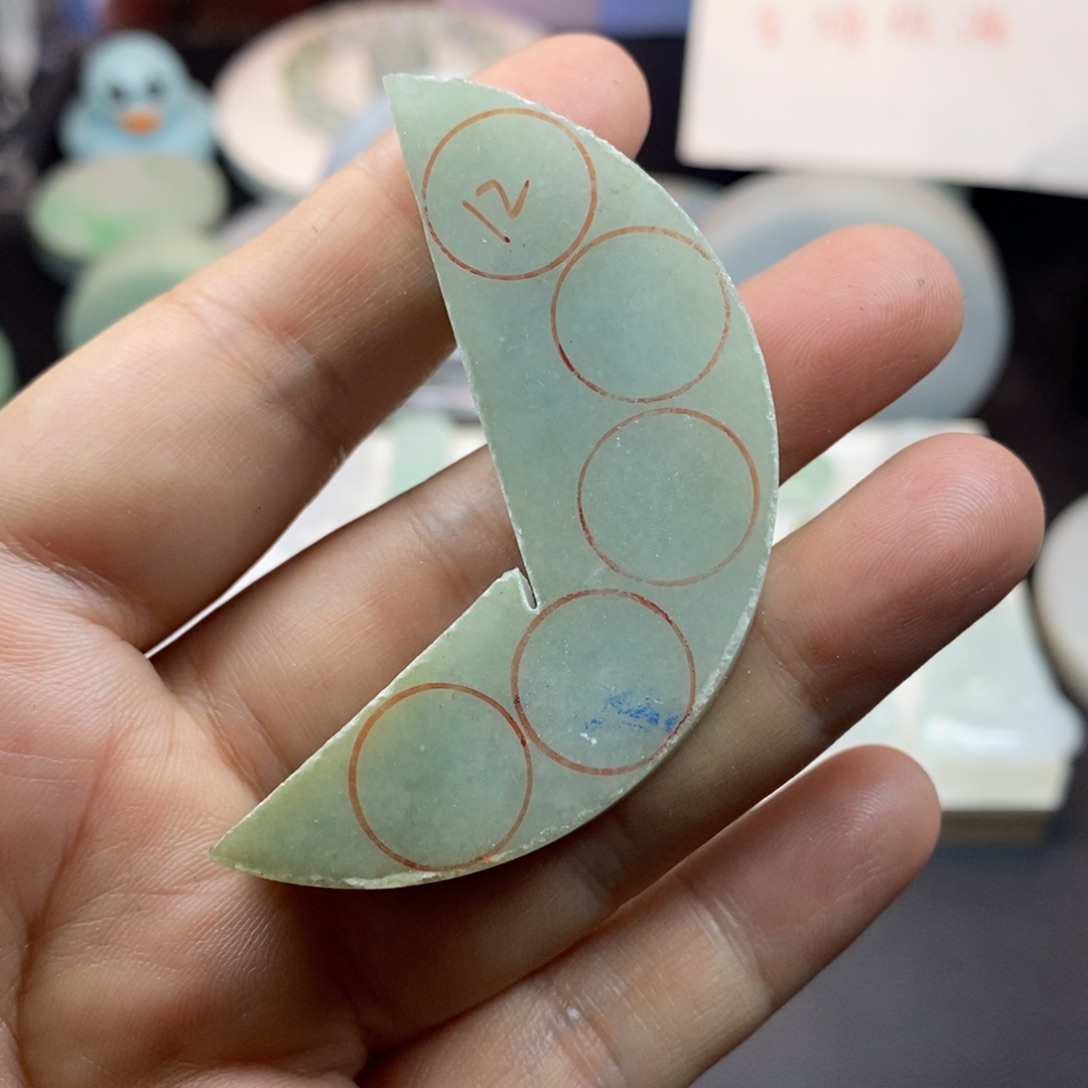 翡翠散珠厚料子66666