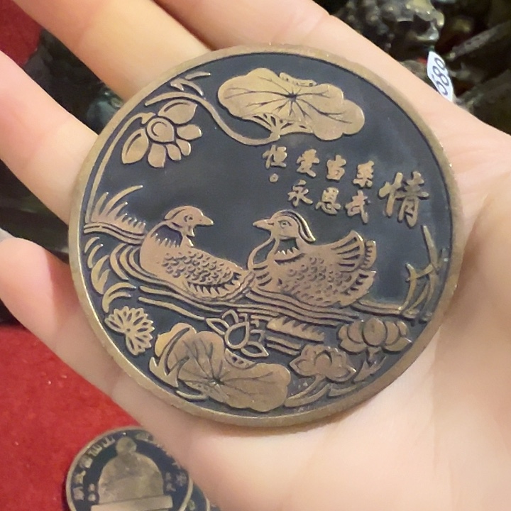 黄铜摆件，文房工艺品摆件