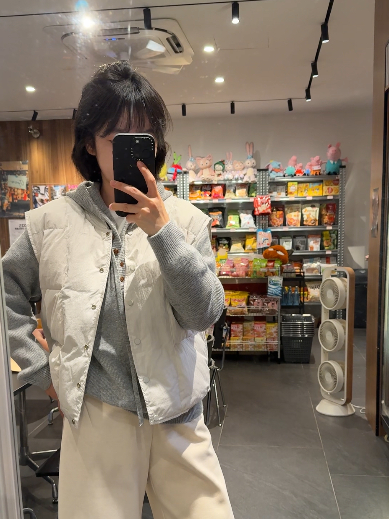 BY SUCHEN 棒球领设计感两面穿90白鸭绒羽绒马甲女