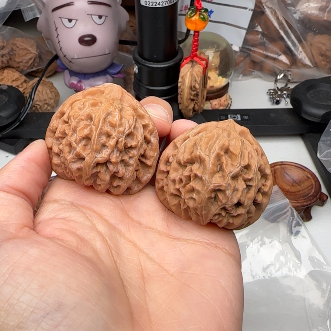 文玩核桃吊坠汉高山宫灯41