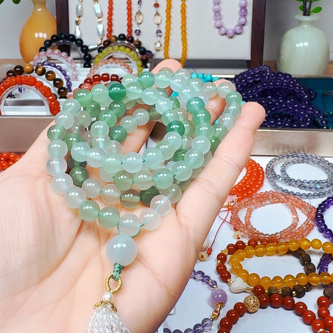 玛瑙/玉髓手链未镶嵌