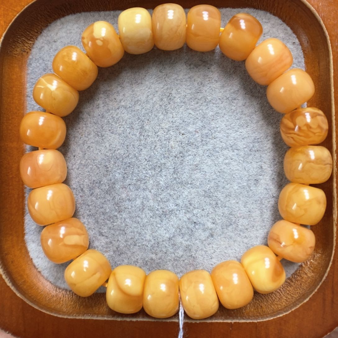 蜜蜡手串未镶嵌蜜蜡手串