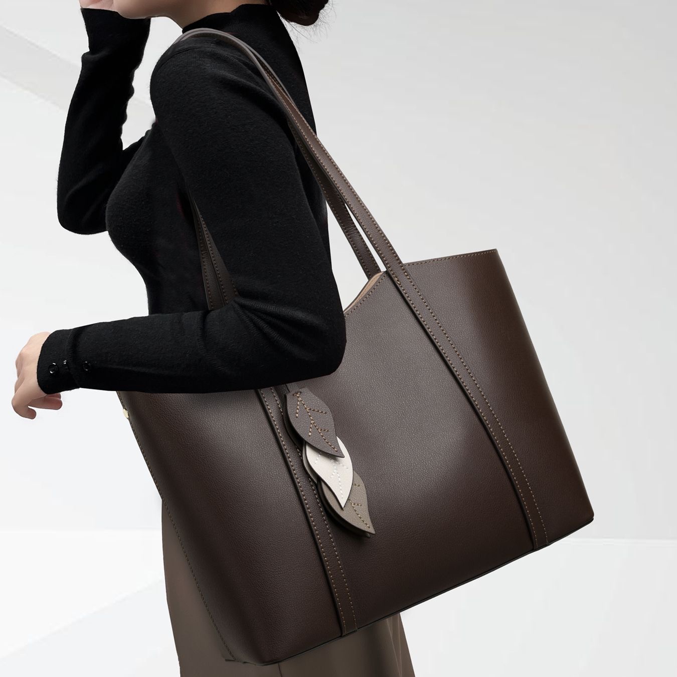 2024时尚女士经典抽绳小众潮流包包     H643