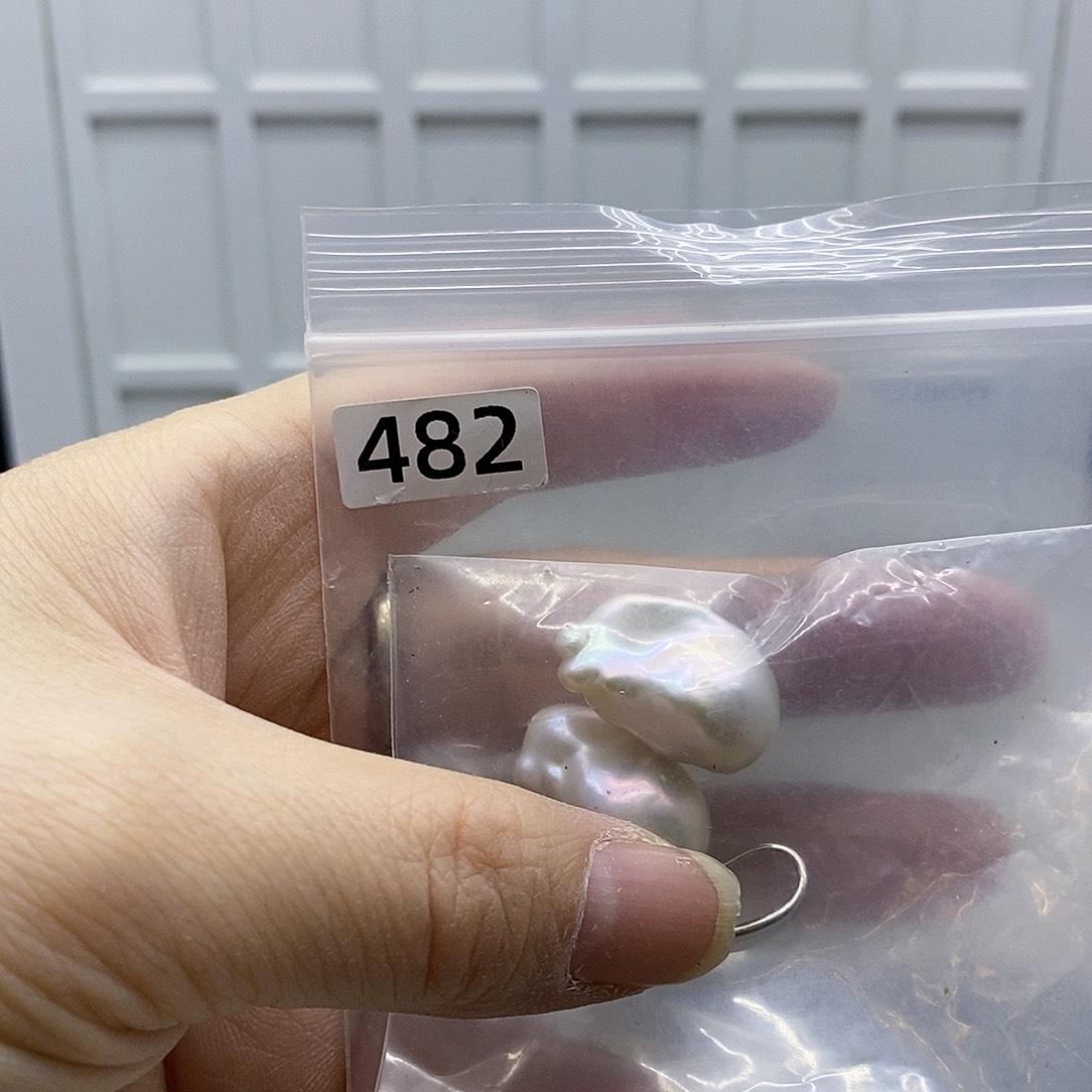 颈饰合金淡水珍珠