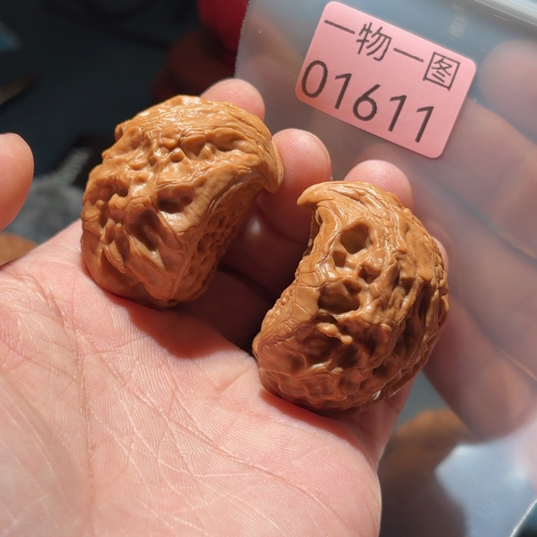文玩核桃把件蛇头