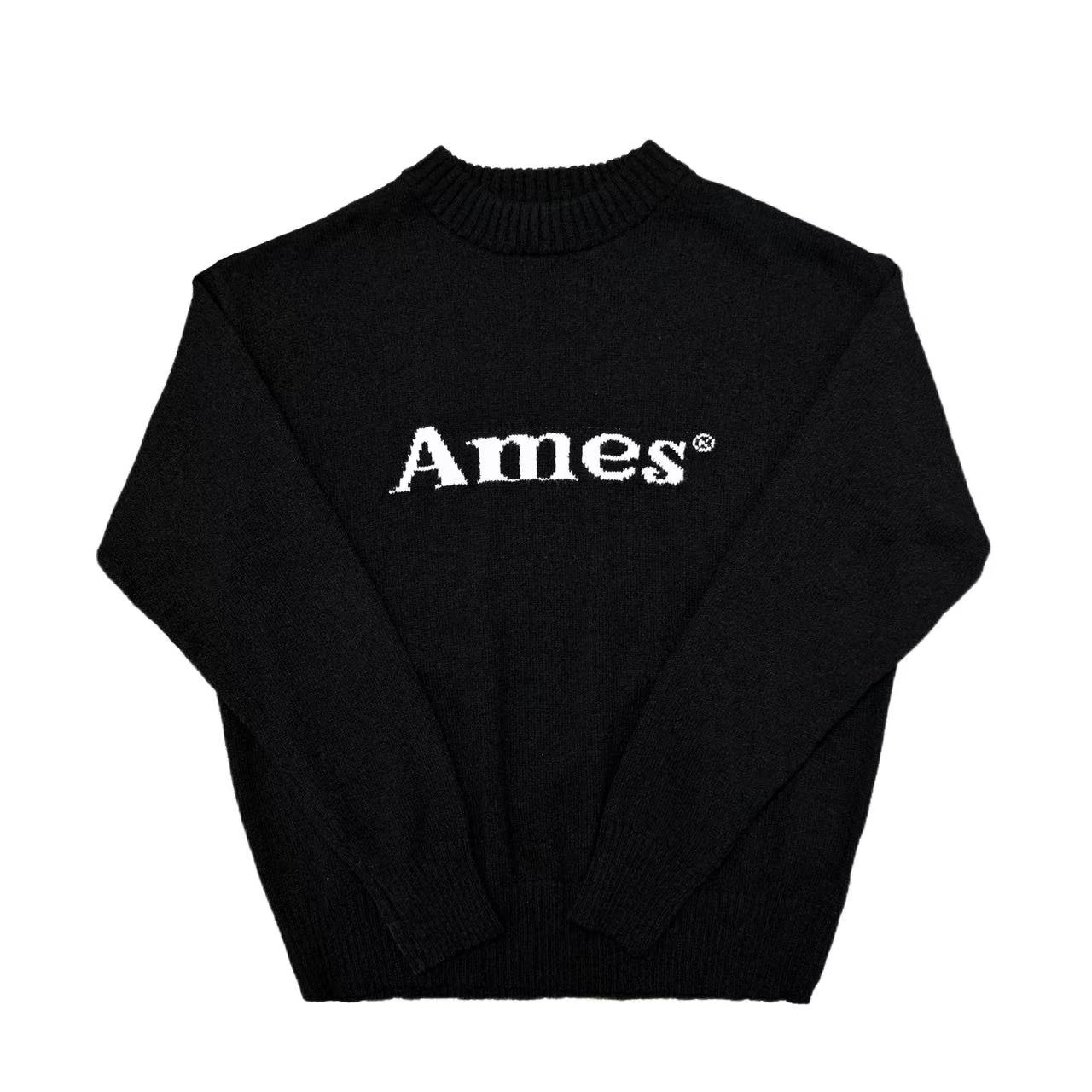 [MQ]黑色字母简约潮流圈圈纱圆领休闲儿童毛衣（暖暖冬日）        