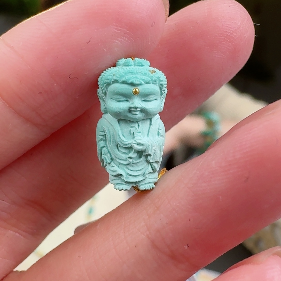 绿松石珠宝奇石未镶嵌