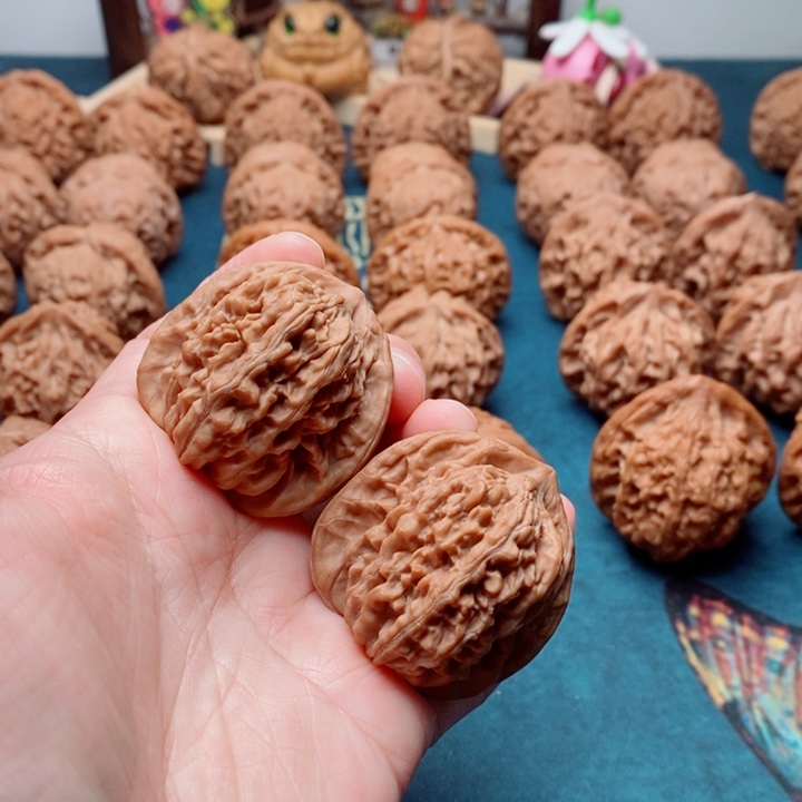 文玩核桃把件四座楼39