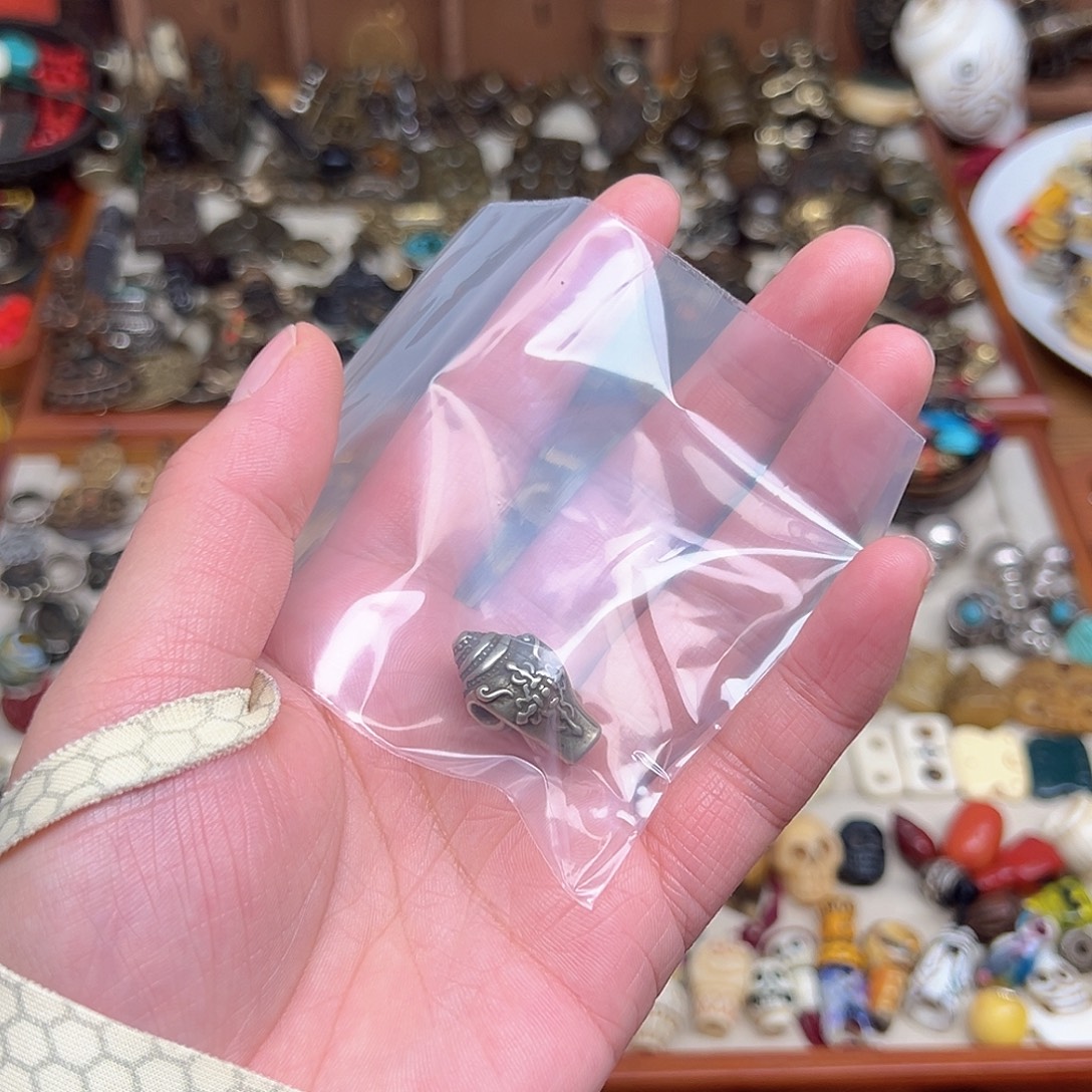 摩***叶铜铁合金类藏地精美三通