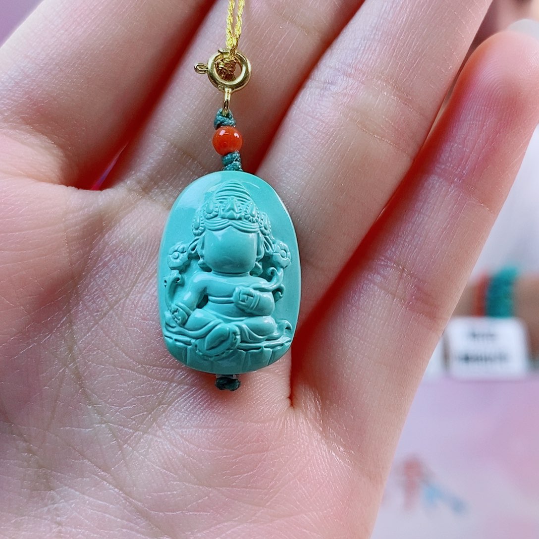 未镶嵌绿松石珠宝奇石