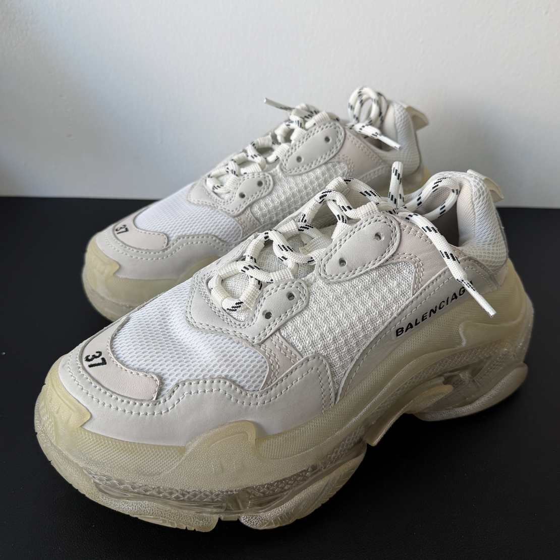 95新 Balenciaga/巴黎世家 37欧 triples老爹鞋