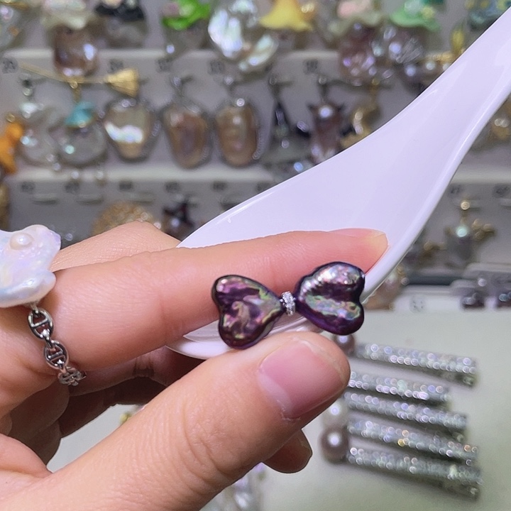 合金颈饰淡水珍珠80