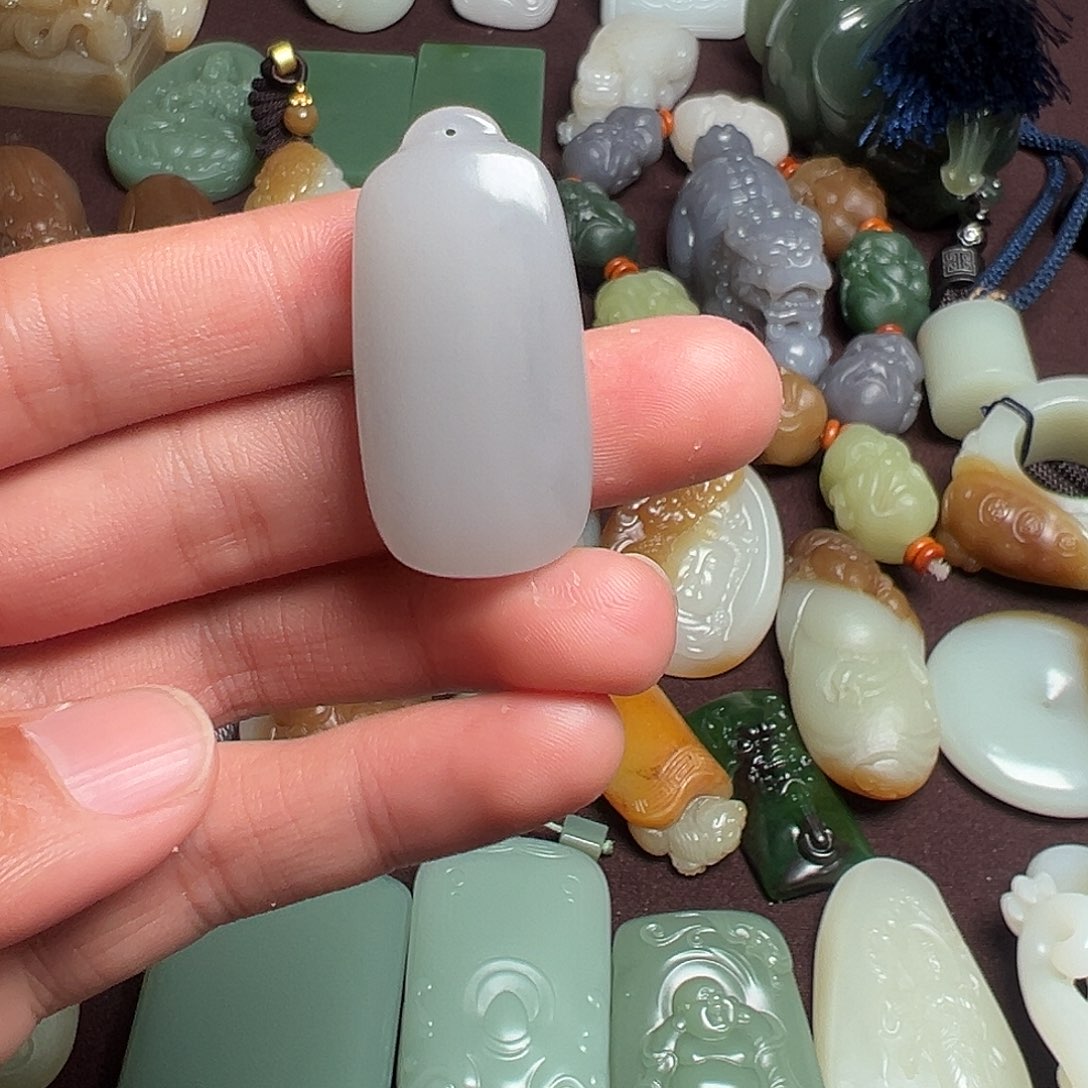 和田玉挂件未镶嵌