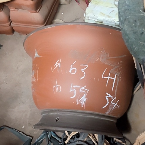紫砂花盆大金钟盆一个