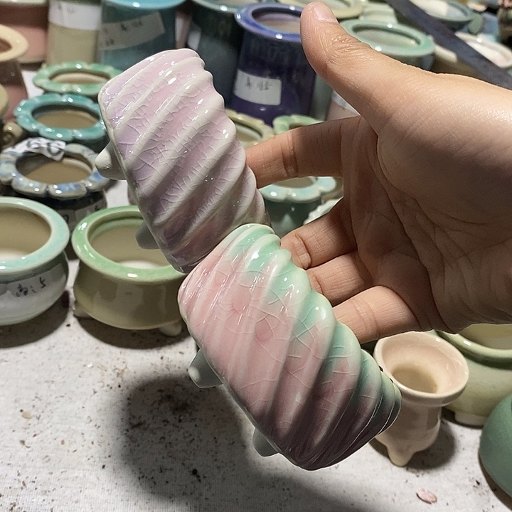 红陶〔满10米包邮默认微瑕疵〕2个