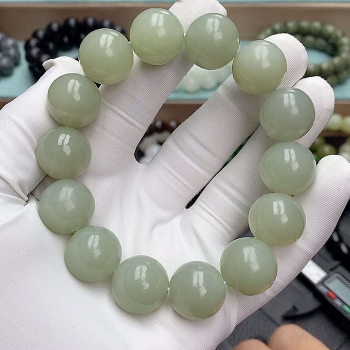 和田玉手链未镶嵌