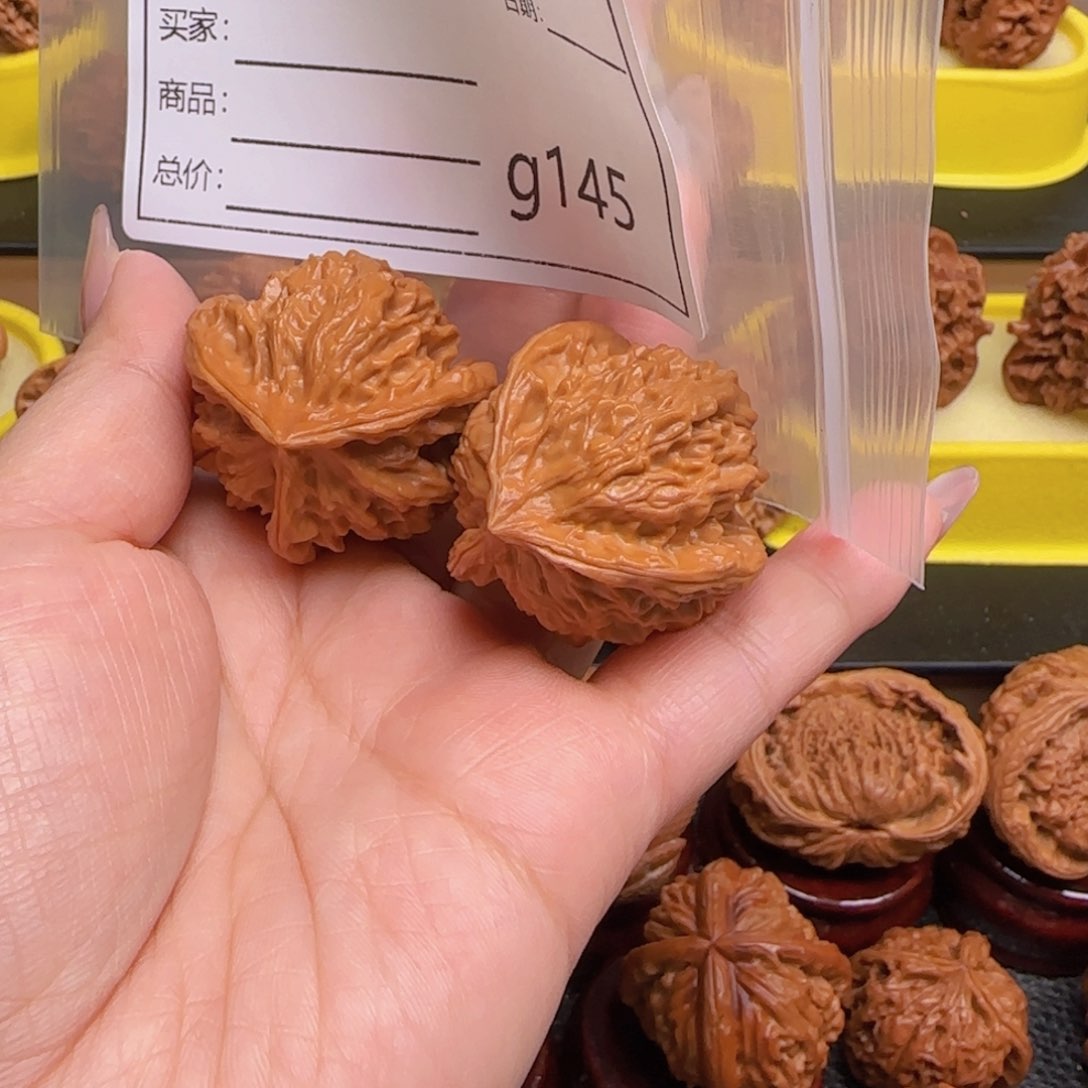 猴头核桃把件文玩