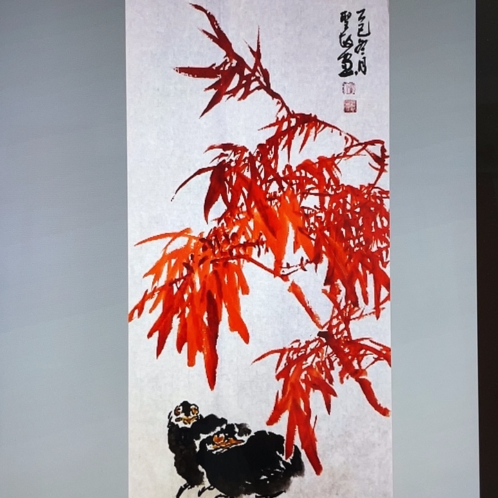 国画张圣敏先生纯手绘作品