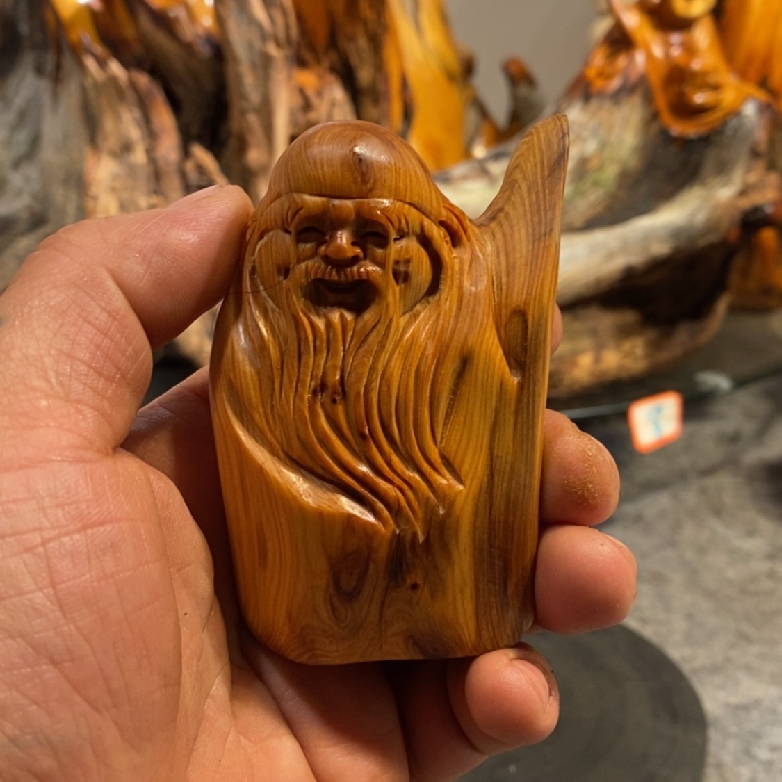 【闪购商品】柏木（崖柏）根雕木雕工艺品摆件家居厂家直销手把件