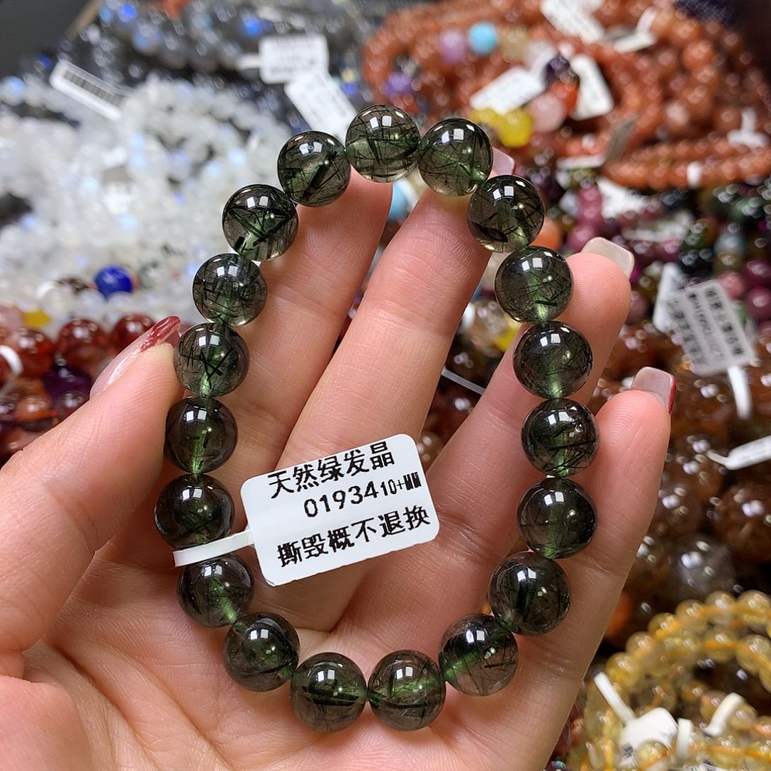 水晶手链未镶嵌，