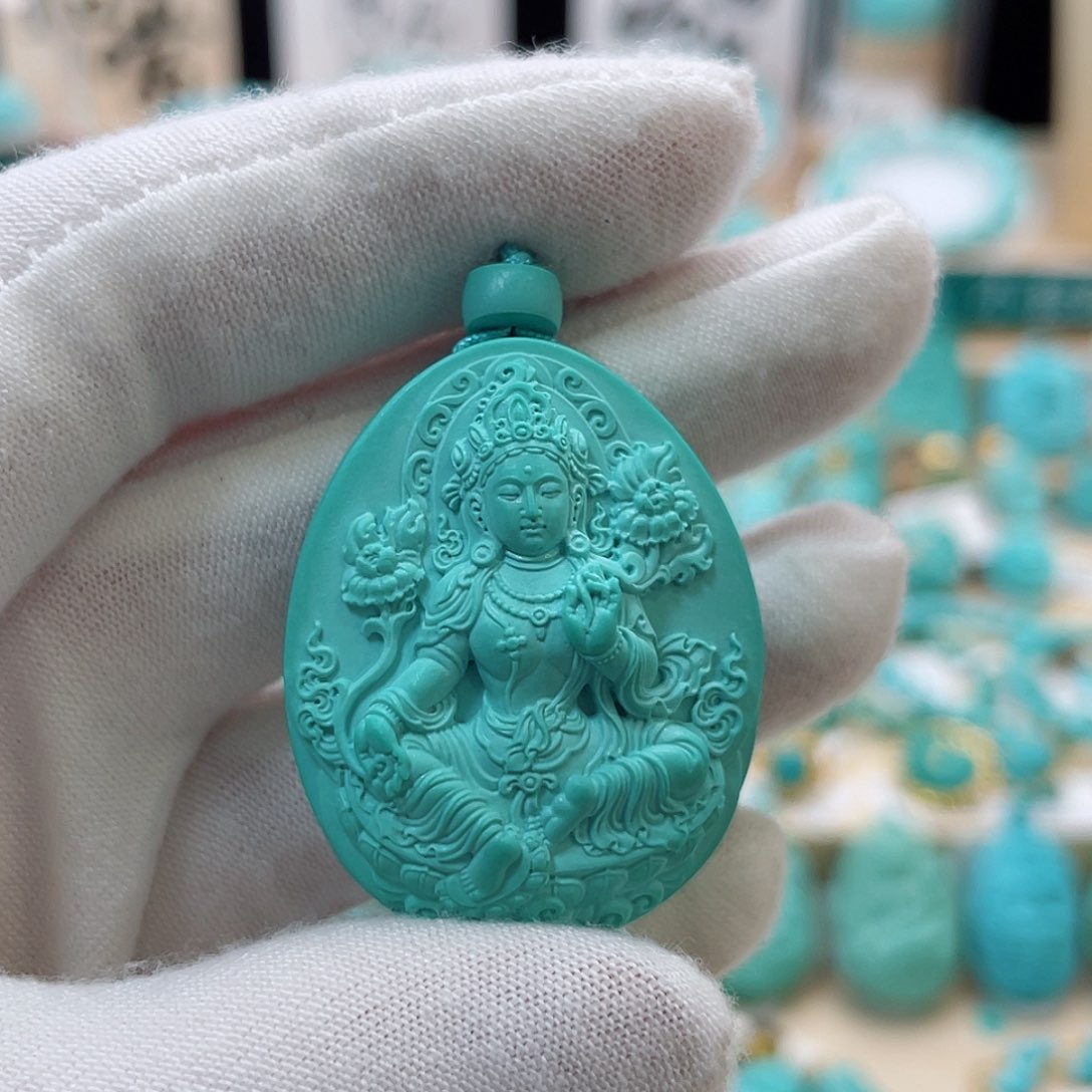 绿松石珠宝奇石未镶嵌