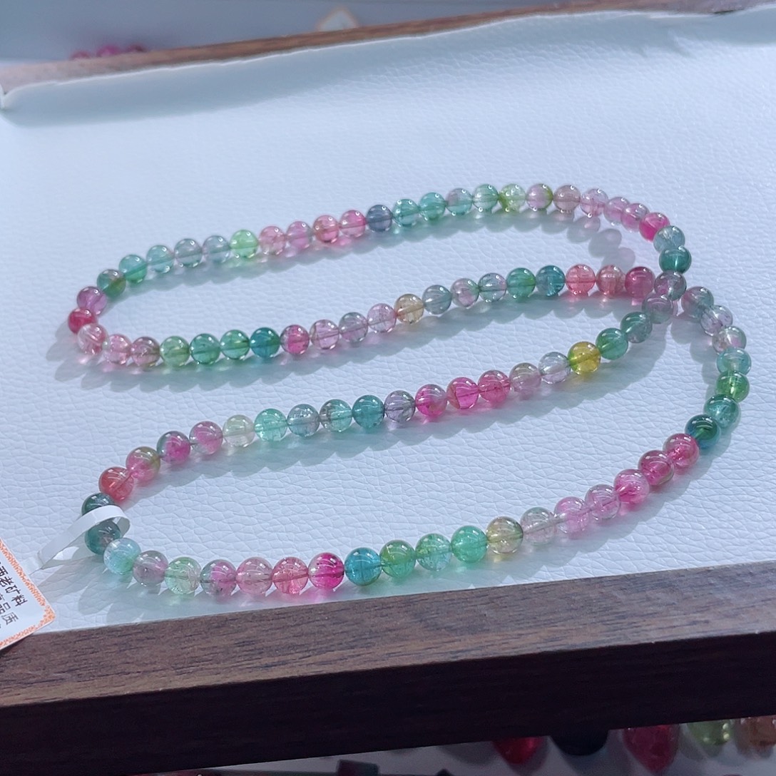 未镶嵌手链碧玺6mm左右