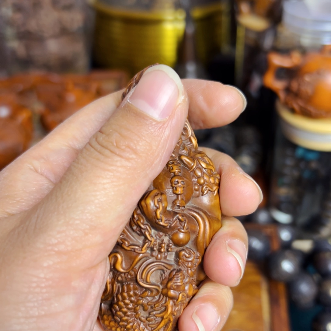 黄杨木年货节福利活动文玩手串摆件把件