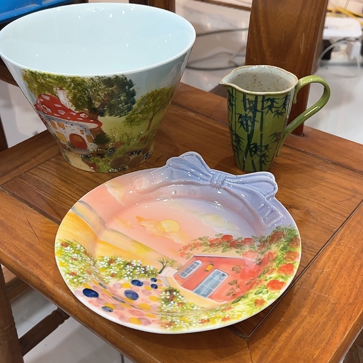 陶如***！景德镇釉下手绘陶瓷 