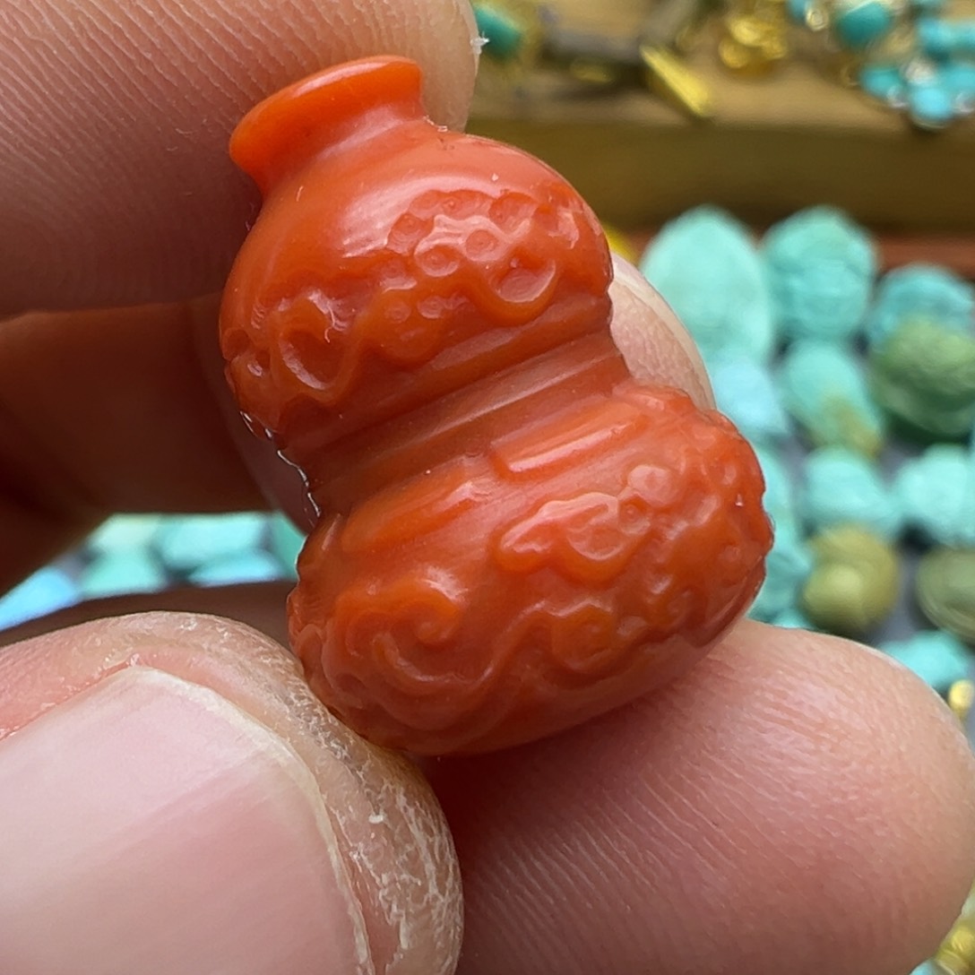 南红玛瑙颈饰未镶嵌