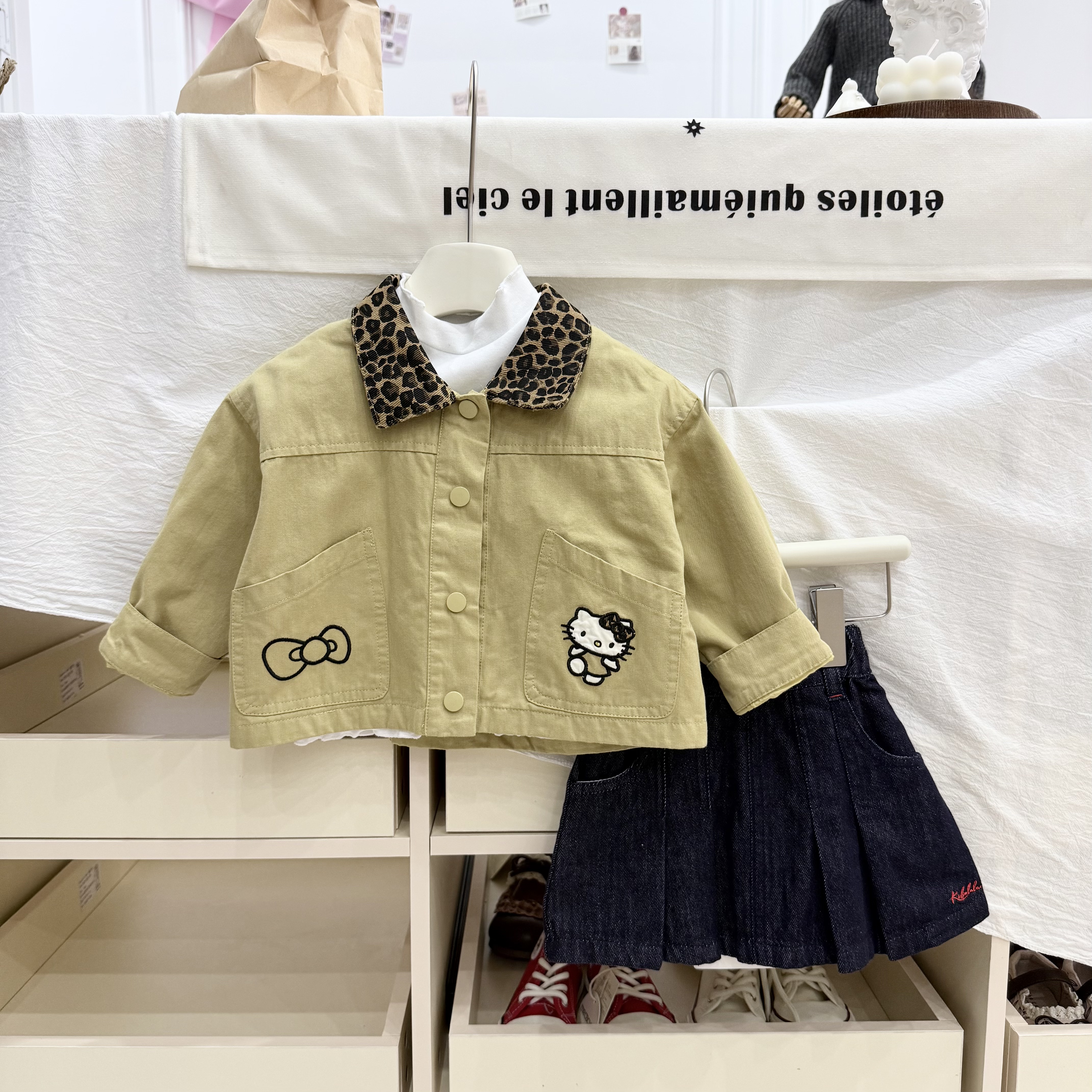 女童秋装套装2025新款韩版童装韩系穿搭女宝宝春秋两件套
