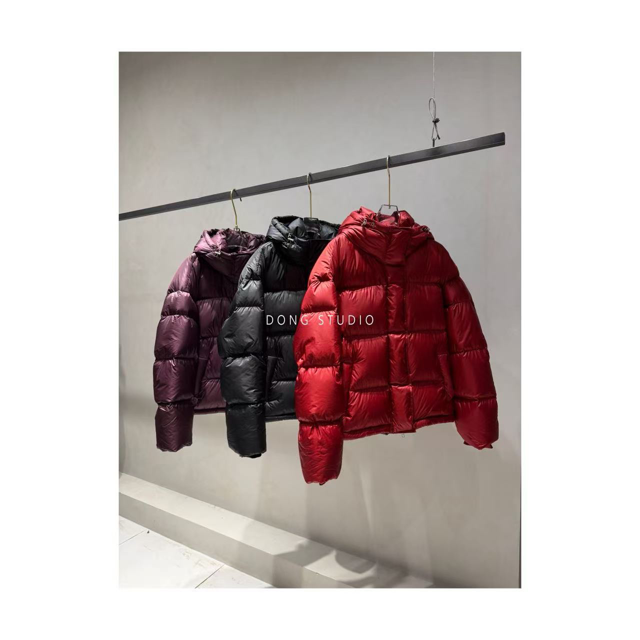 【泡芙鹅绒升级款】90白鹅绒 防水天花板版本 冷冬面包服I7860