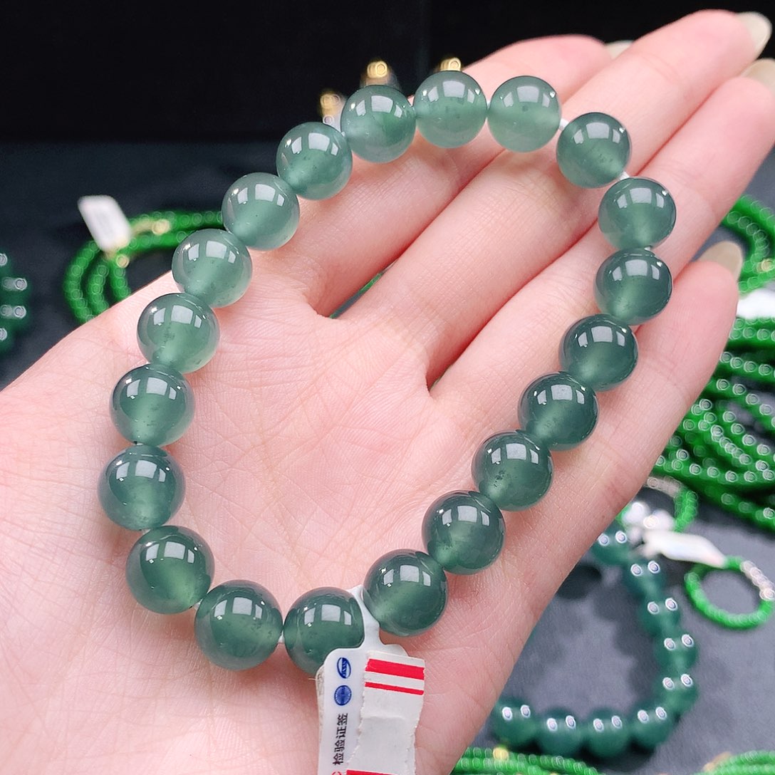 翡翠未镶嵌手链手链