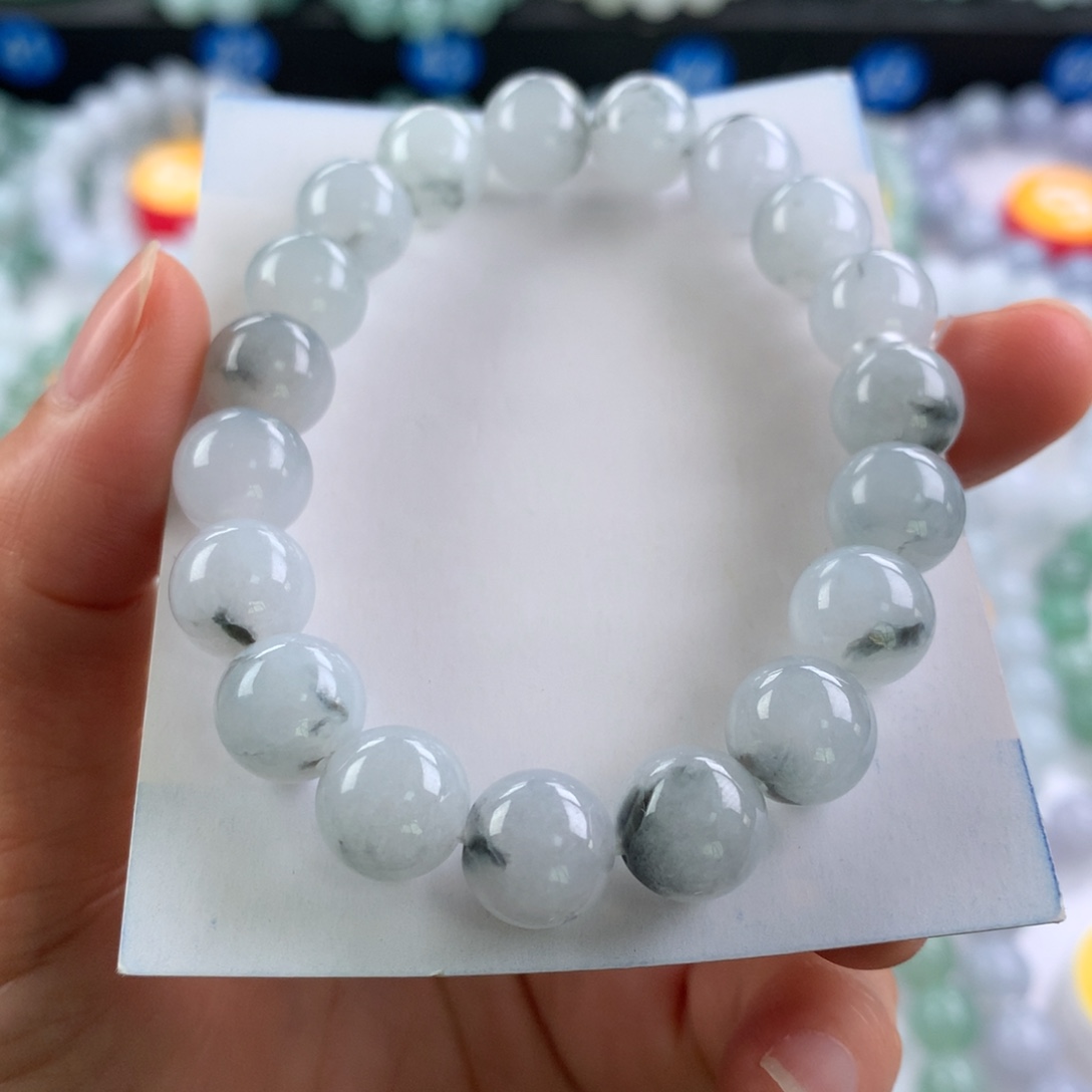 翡翠未镶嵌手链卡10.3