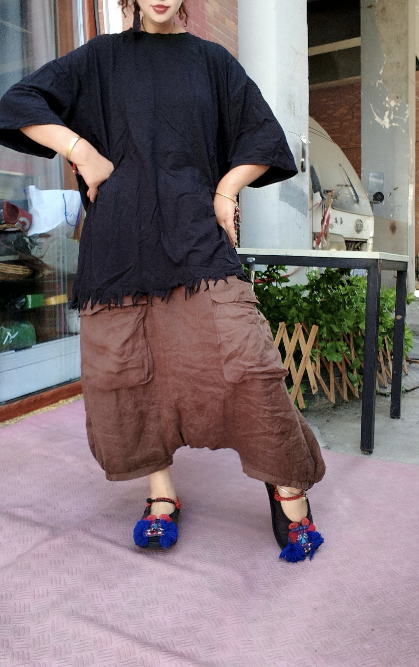 无吊牌圆领流苏夏季背心