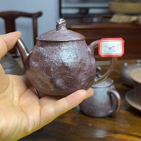 W****戬谷龙窑柴烧茶壶20