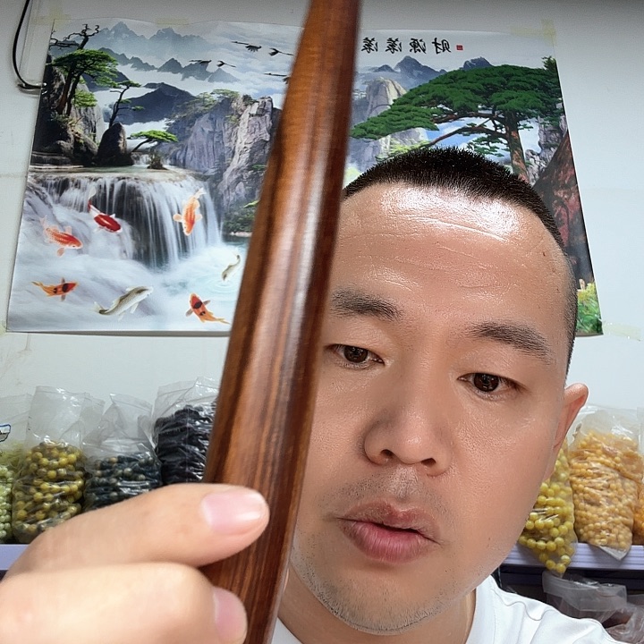非洲紫檀（红花梨）187号2.0号男人手串