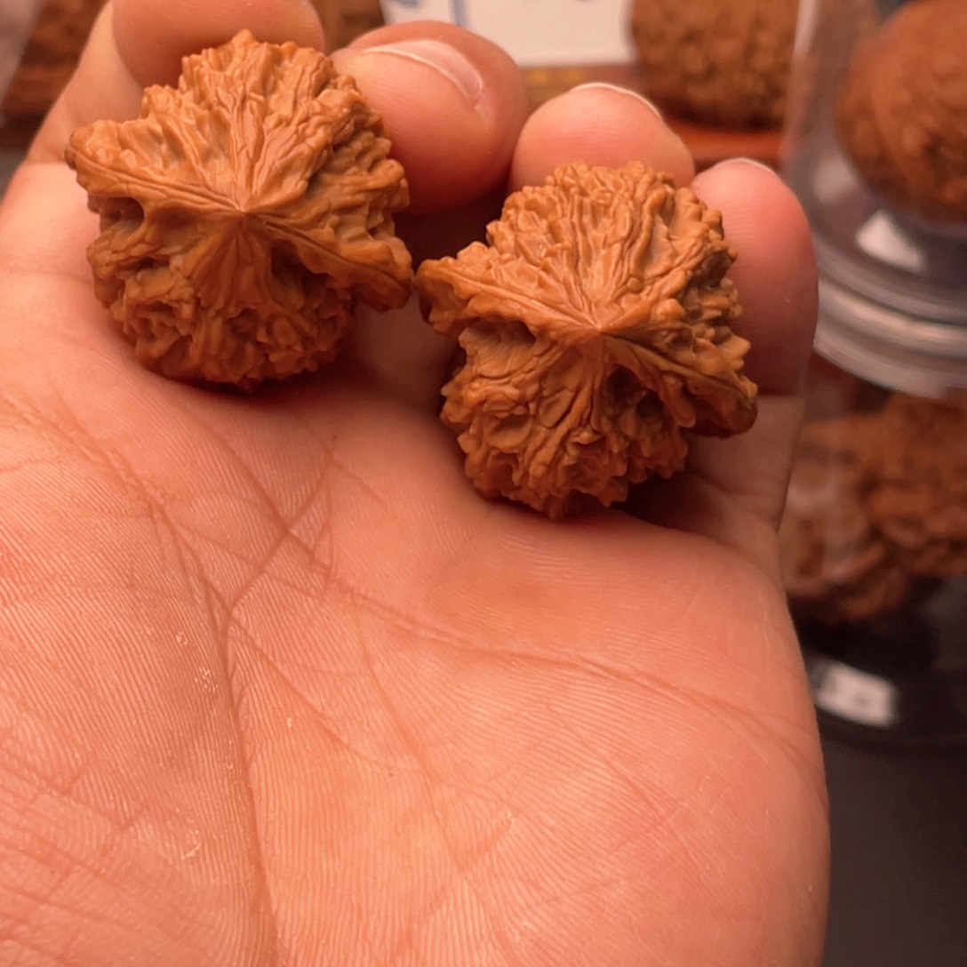 文玩核桃吊坠34十三鸡心