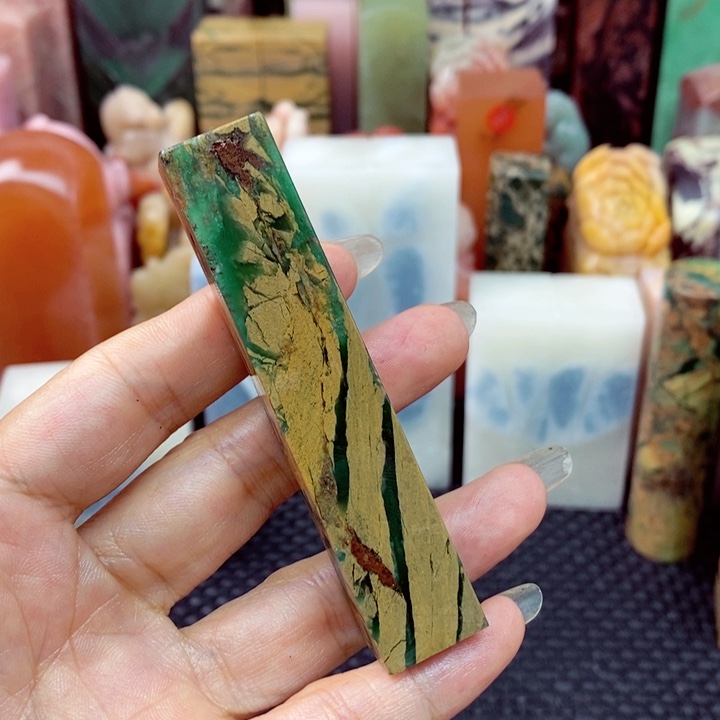 青田石印石楚*四川石头