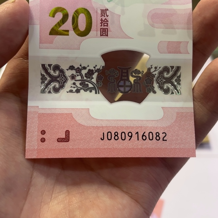 蛇钞朦胧号裸钞单张080916082