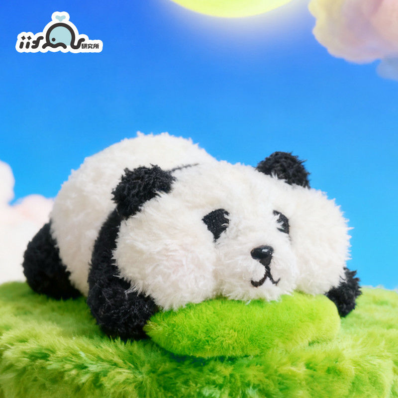 iiFan四川纪念文创可爱萌宠竹筒大熊猫毛绒百搭生日礼物包包挂件