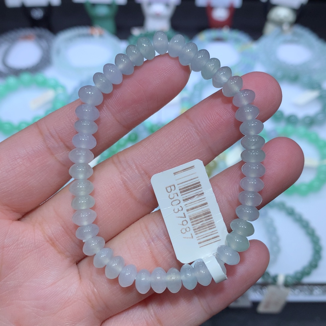 翡翠未镶嵌手串天然