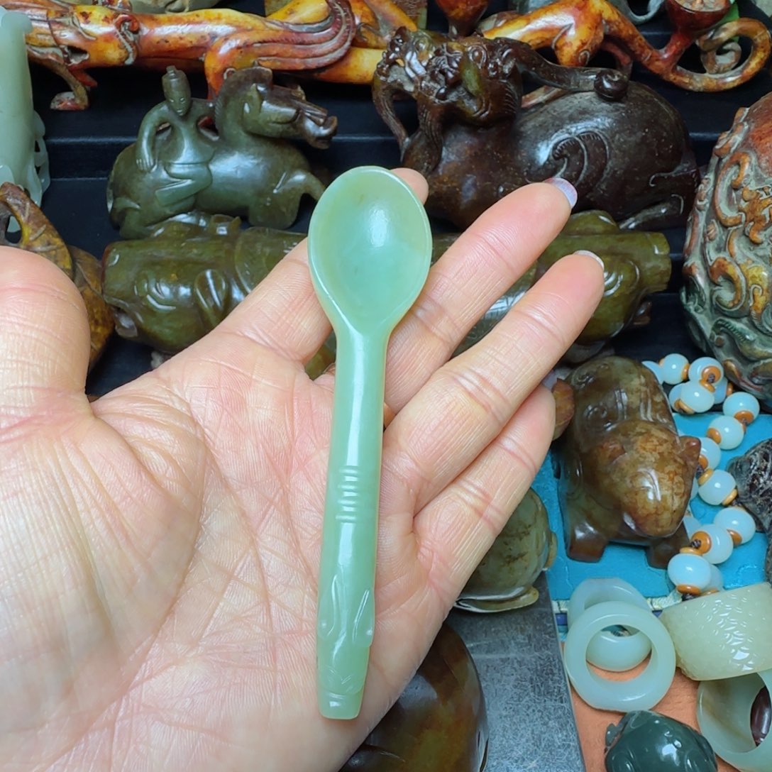 和田玉把件未镶嵌