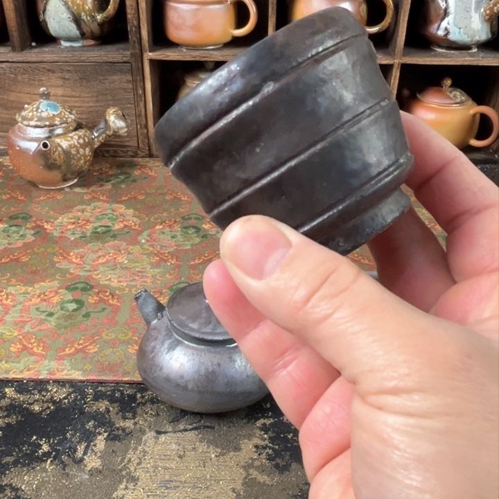 杯柴烧茶器主人杯子