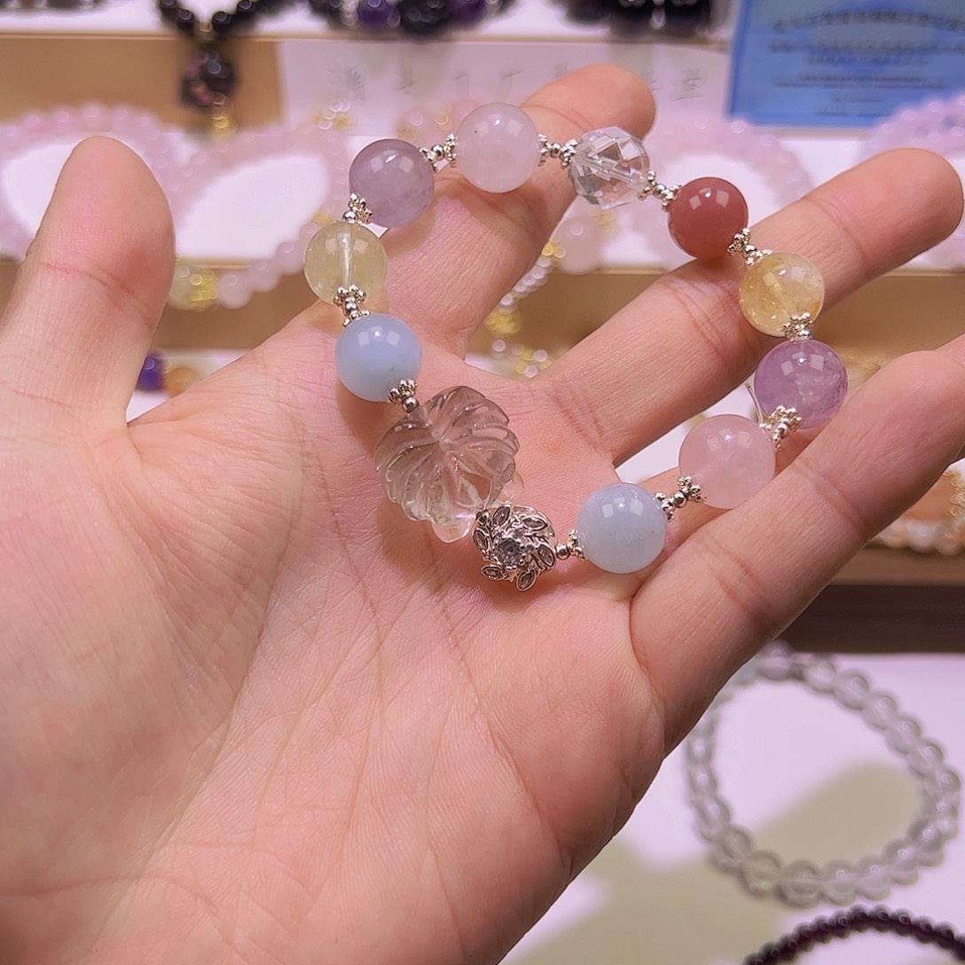 水晶手串未镶嵌手串