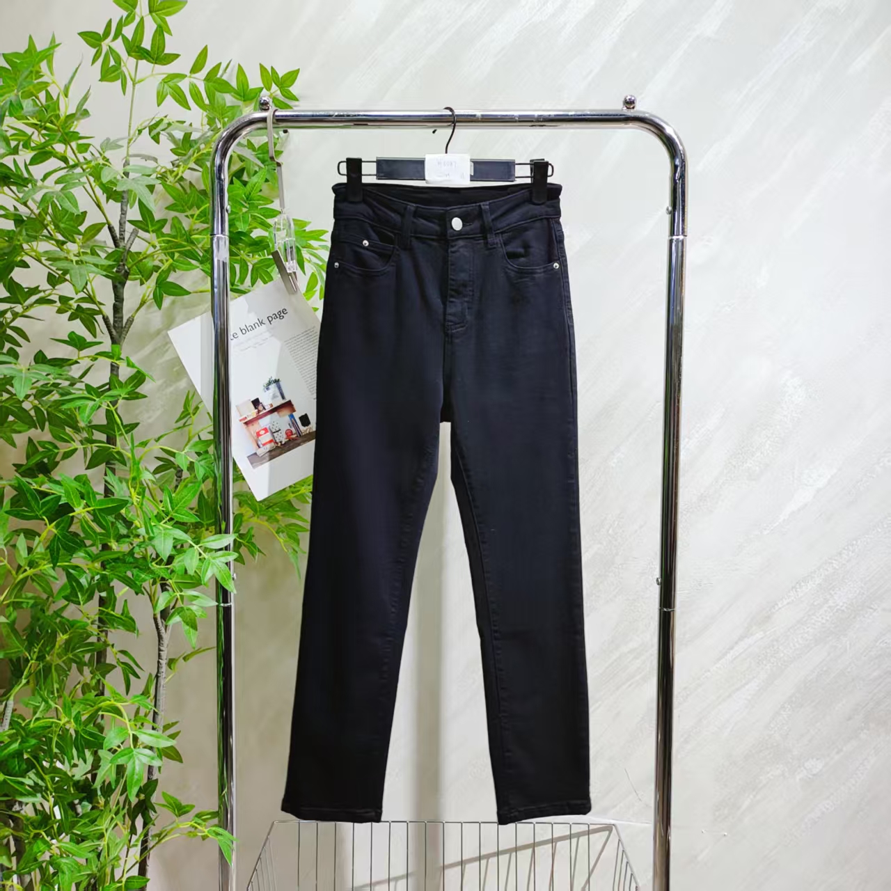 【H3087】 女士气质轻奢百搭牛仔裤