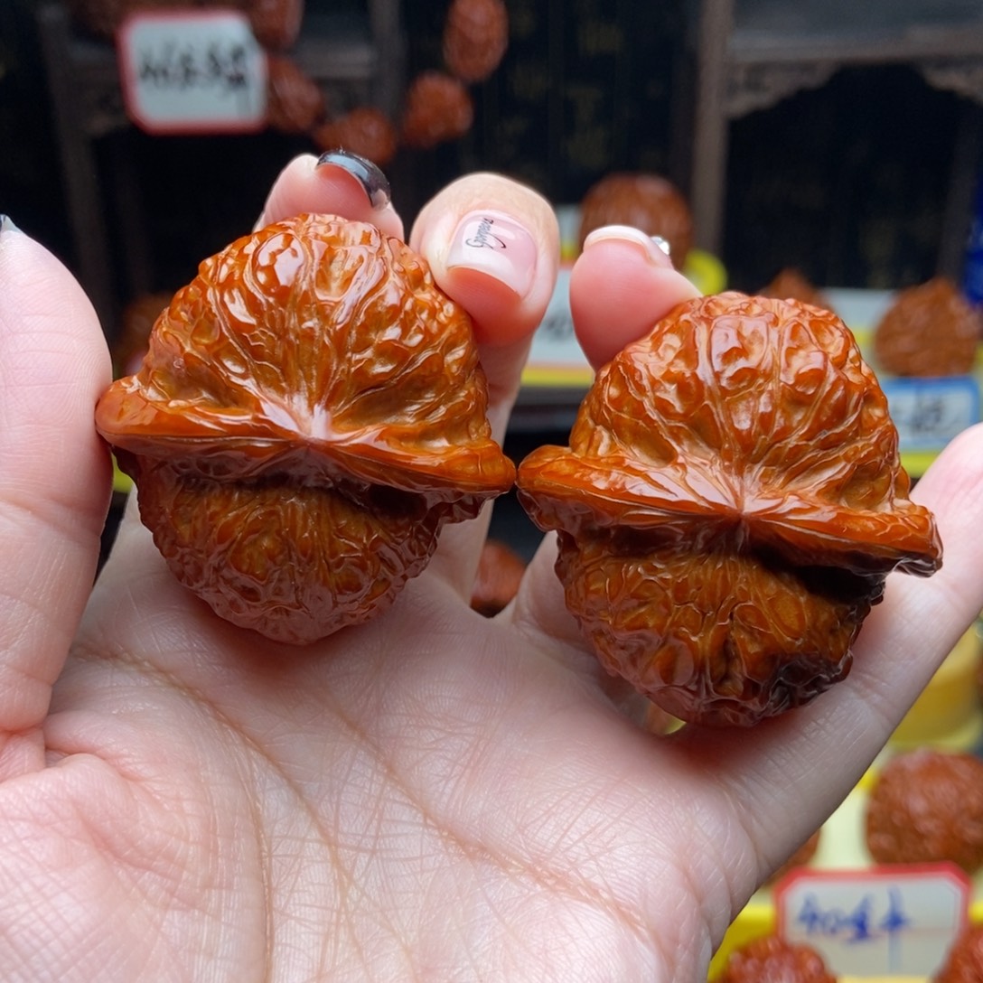 文玩核桃吊坠43南瓜