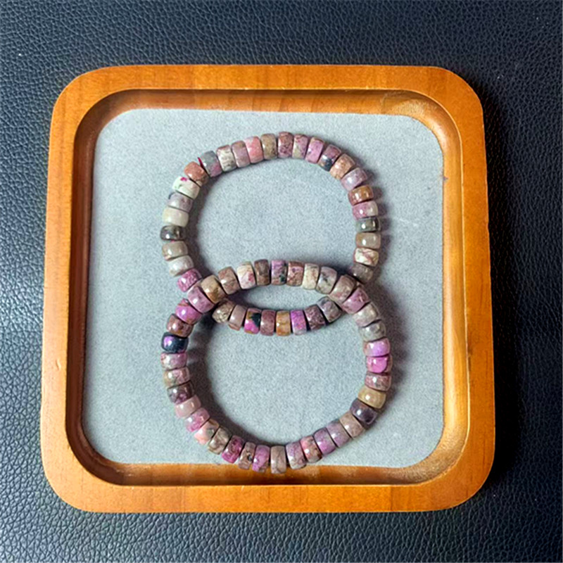 粉蛋花老形8M手串s033多样性发一